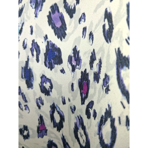 Fabletics Powerhold White Leopard Print Leggings Sz 3X - Picture 2 of 3